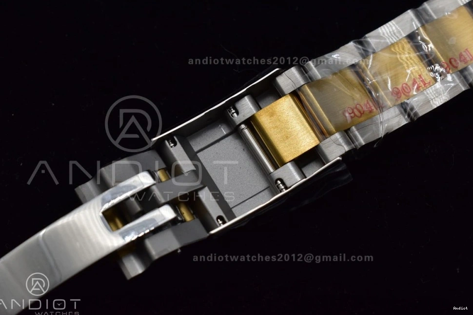 Best SA4130 and 1:1 904L Black Case Bracelet SS BTF Dial Edition 116503 Daytona 0428